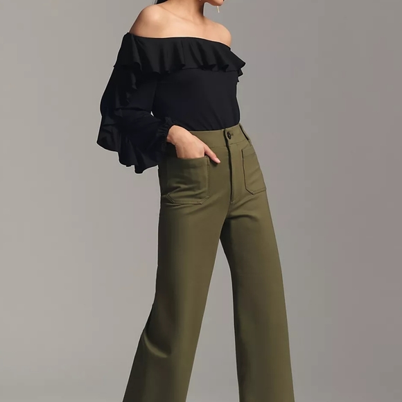 NWT ANTHRO | Off-the-Shoulder Top - Picture 2 of 4
